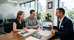 Mortgage broker providing a 5 percent deposit home loan consultation in Australia for first home buyers and eligible borrowers.